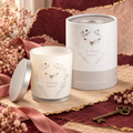 In Loving Memory White Butterfly Vanilla Candle