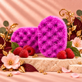Mini Raspberry Creme Soap Sponge