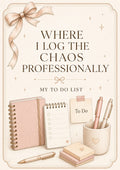 To Do List notebook