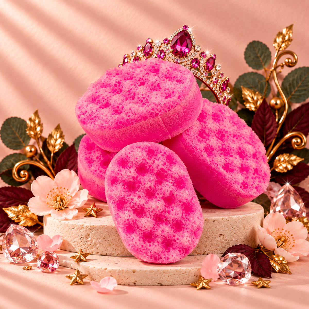 Mini Snow Fairie Soap Sponge