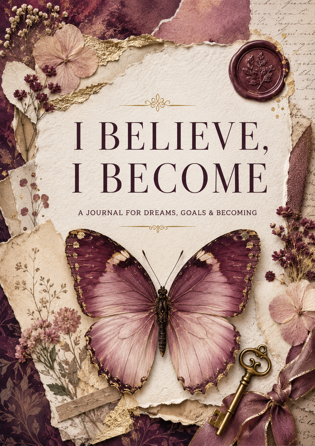 I Believe, I Become – A Guided Journal for Dreams, Goals & Personal Growth

Product Description