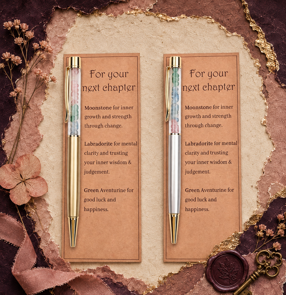 Crystal Stone Pen – For Your Next Chapter